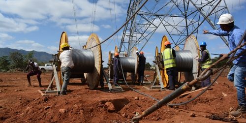 Nairobi,,Kenya,-june,13th,2017:,Electric,Engineers,Laying,Down,Electric Nairobi,,Kenya,-june,13th,2017:,Electric,Engineers,Laying,Down,Electric